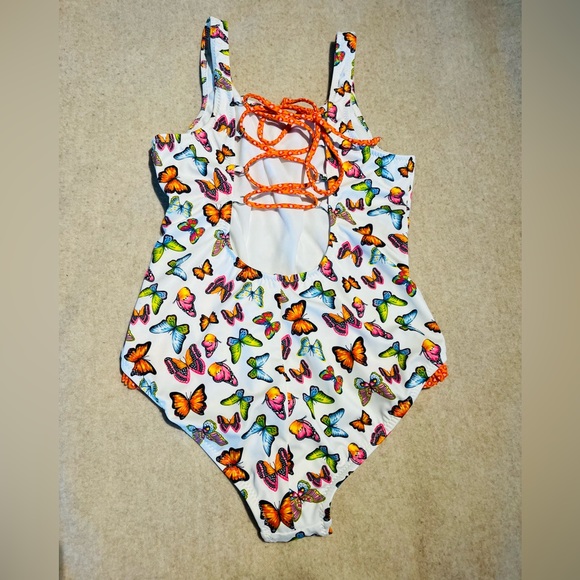 Point conception one piece swimming suit Sz 16 - Picture 3 of 10